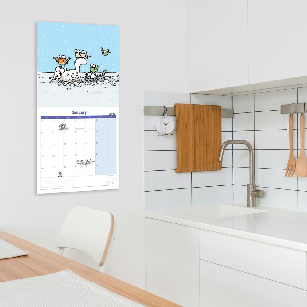 2026 Simon's Cat Square Wall Calendar