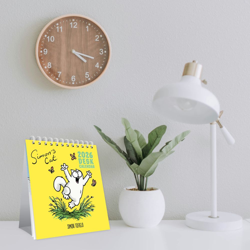 2026 Simon's Cat Desk Calendar