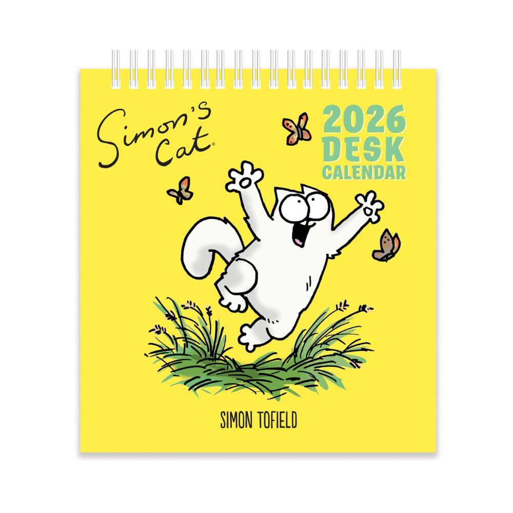 2026 Simon's Cat Desk Calendar
