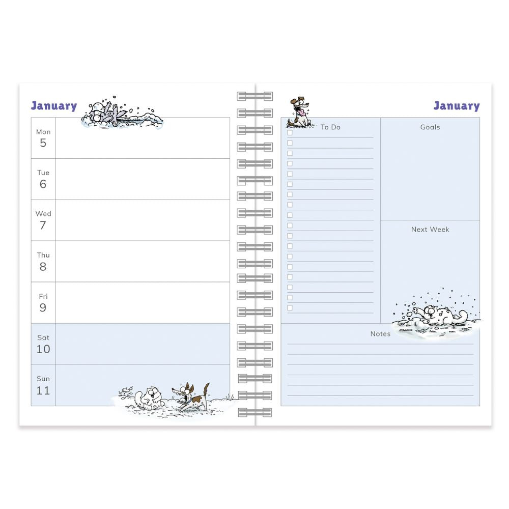 2026 Simon's Cat A5 Wiro Diary