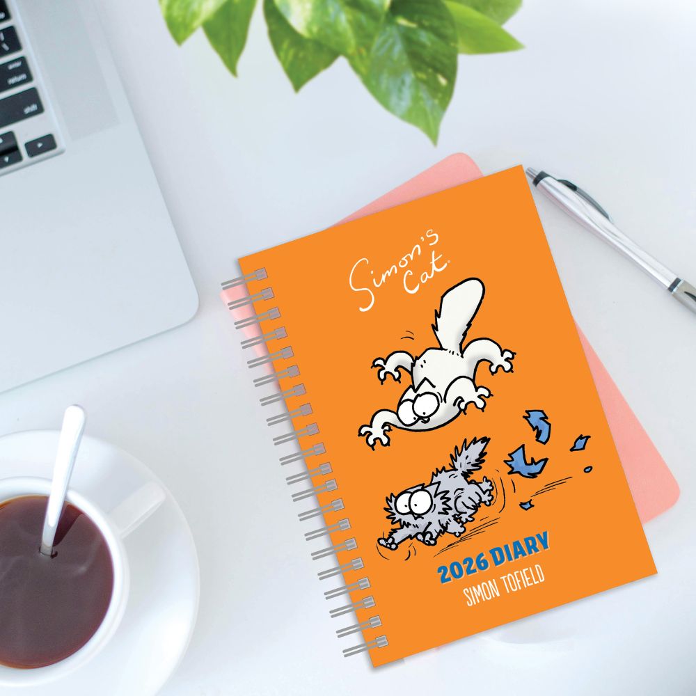 2026 Simon's Cat A5 Wiro Diary