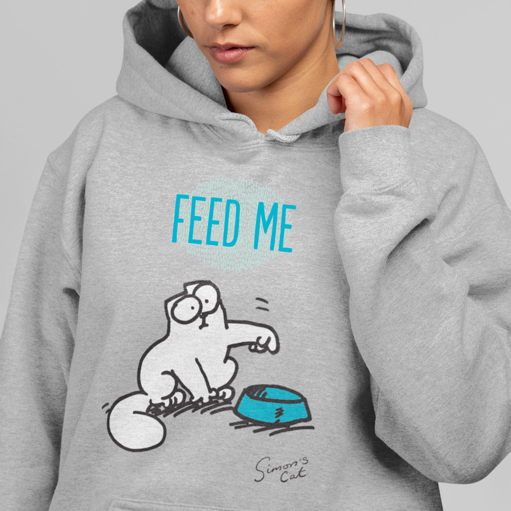 Simon's Cat Feed Me Hoodie