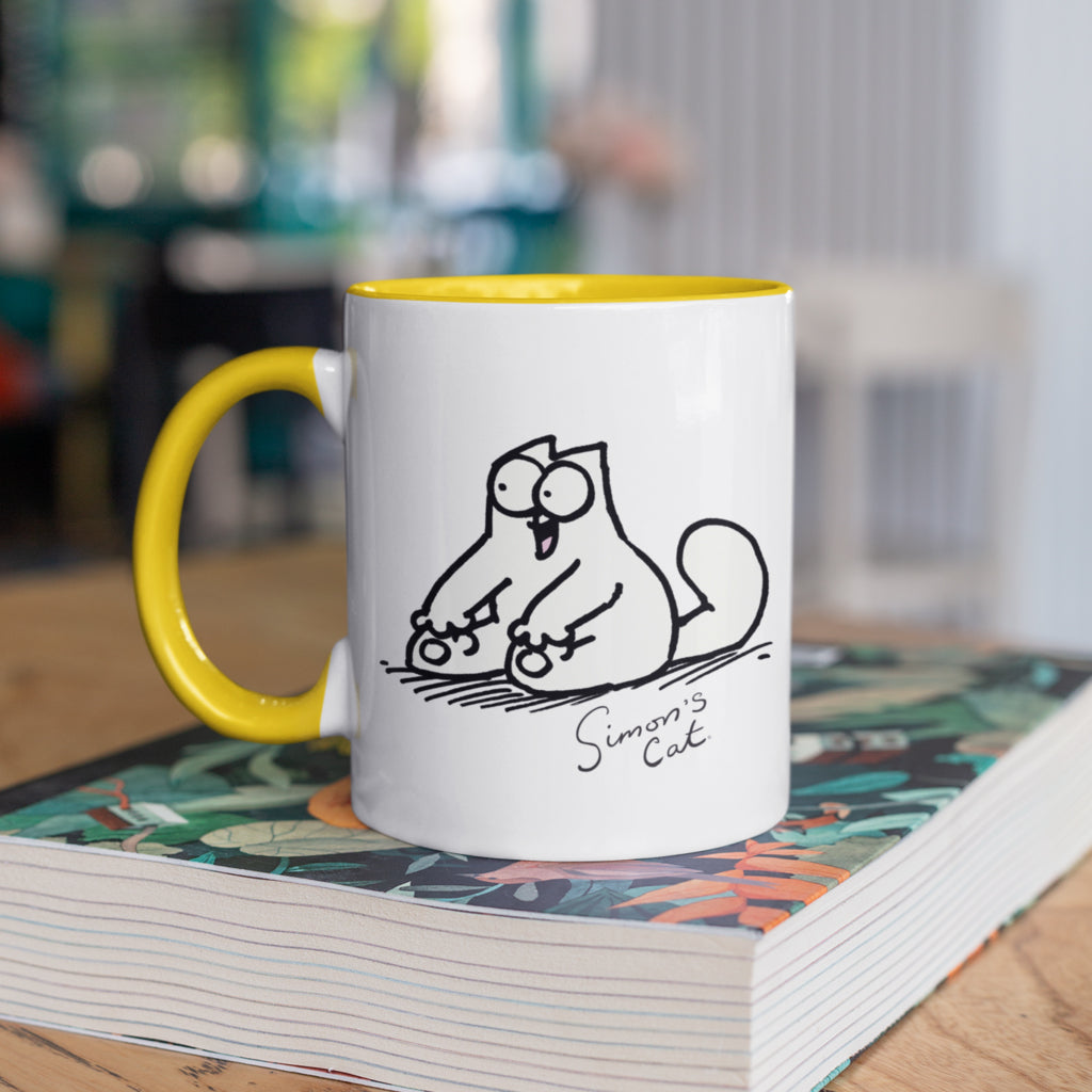 Feline Good Coloured Mug