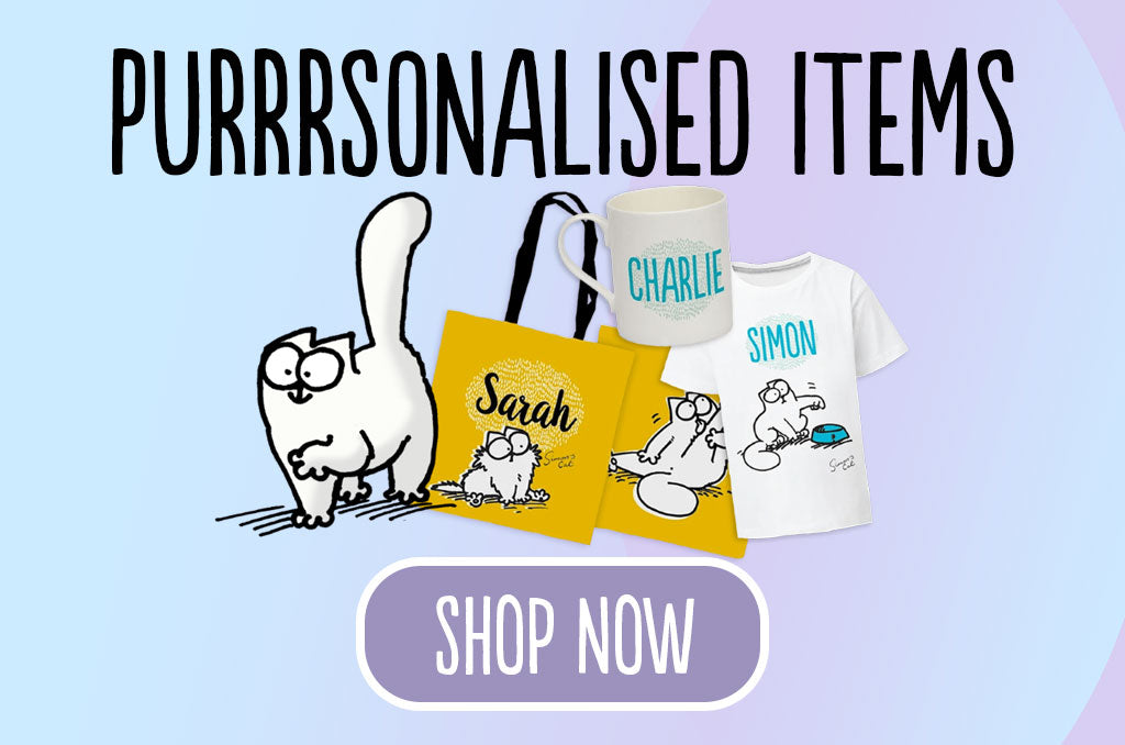 Simon's Cat Personalised Products