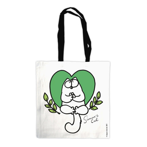ECO Range White Organic Cotton Edge to Edge Tote