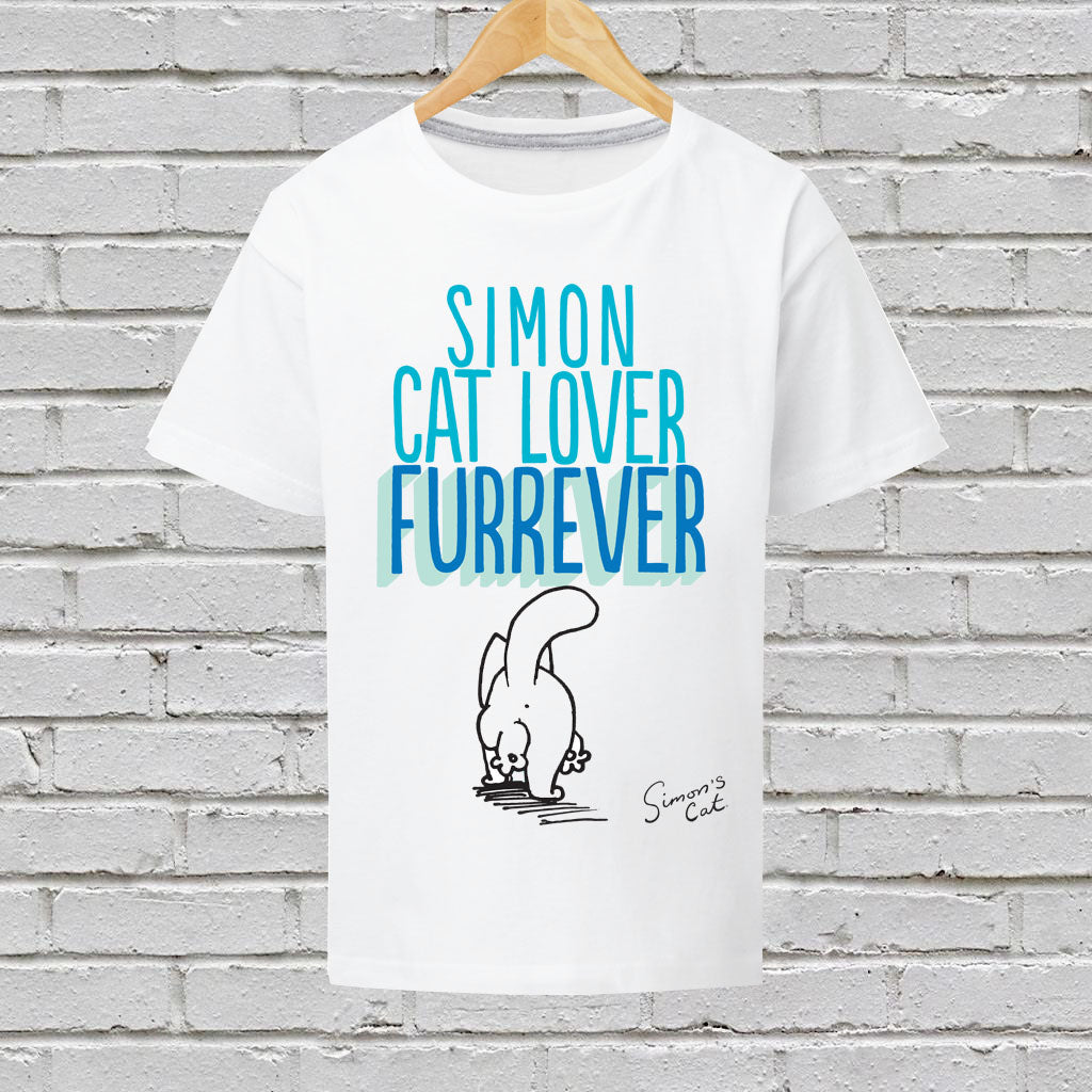 Personalised Cat Lover Furrever T-Shirt