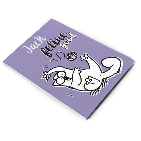 Personalised Feline Good Notepad - Simon's Cat Shop
