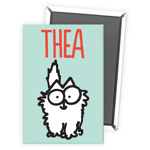 Personalised Kitten Turquoise Magnet - Simon's Cat Shop