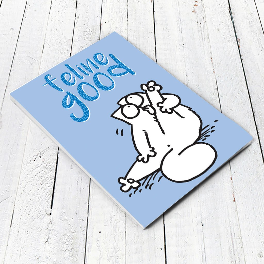 Feline Good A5 Notepad - Simon's Cat Shop