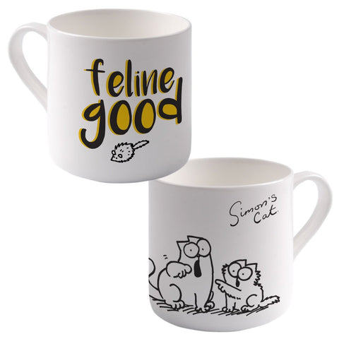 Feline Good Bone China Mug - Simon's Cat Shop