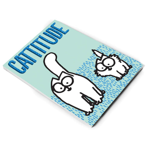 Cattitude A5 Notepad - Simon's Cat Shop