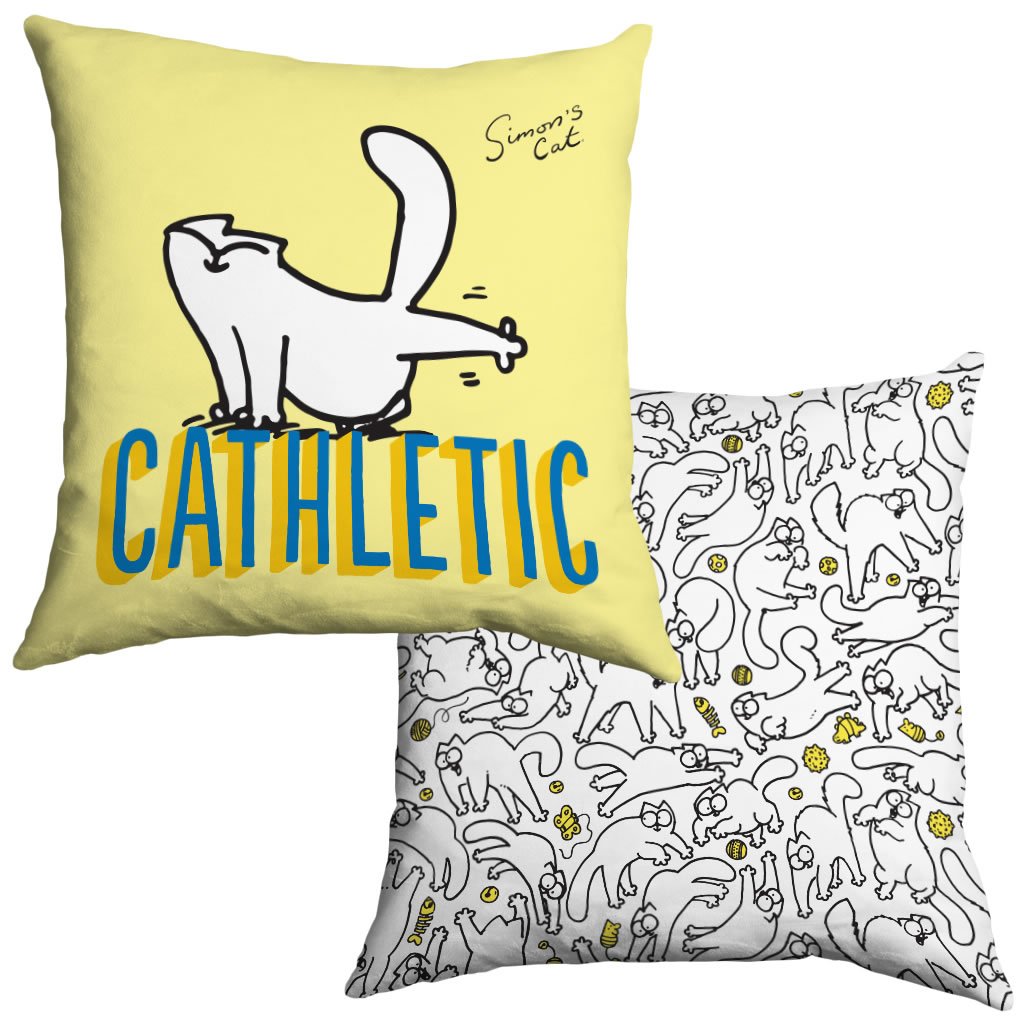 Cathletic Cushion - Simon's Cat Shop