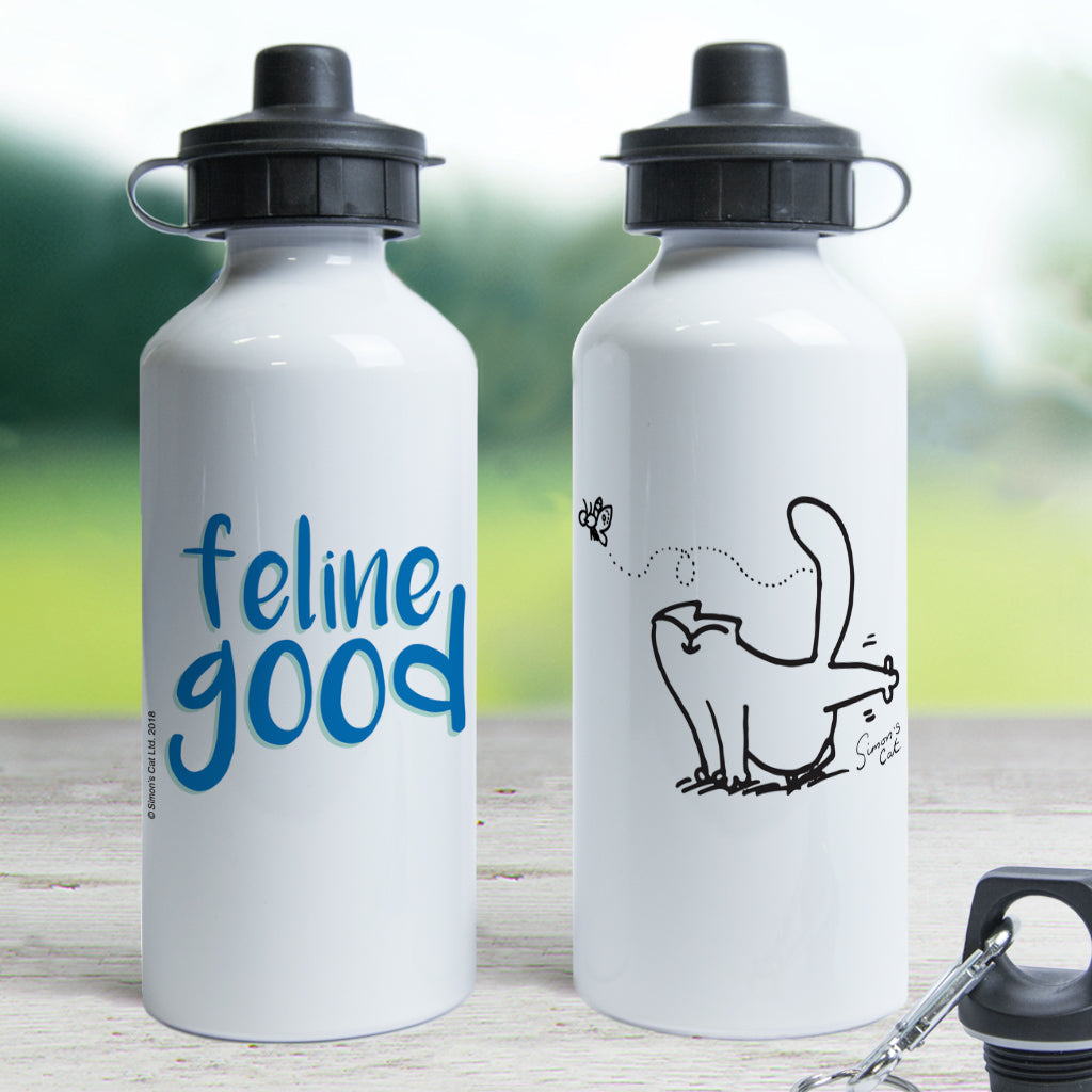 Feline Good Water Bottle - Simon's Cat Shop