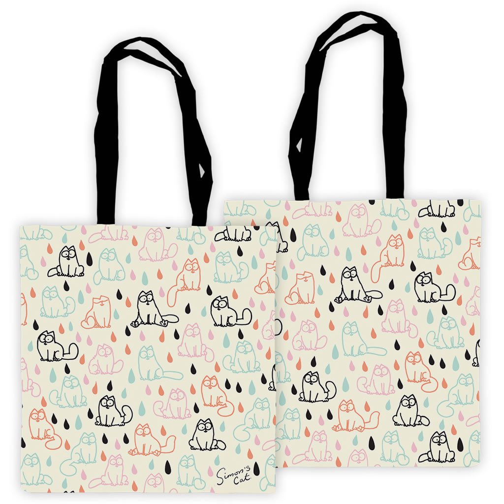 Simon's Cat Patterned Tote Bag - Simon's Cat Shop