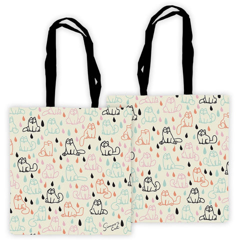 Simon's Cat Patterned Tote Bag - Simon's Cat Shop