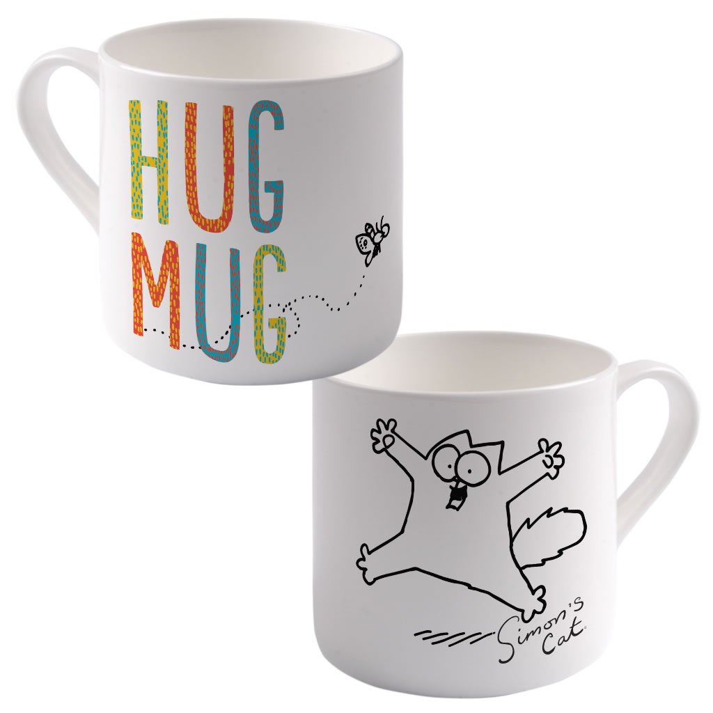 Hug Mug Bone China Mug - Simon's Cat Shop