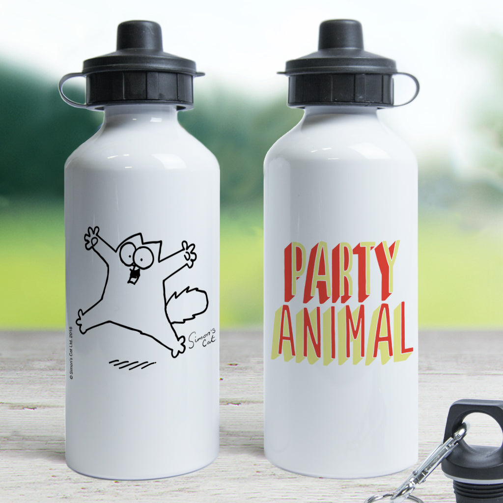 Party Animal Waterbottle - Simon's Cat Shop
