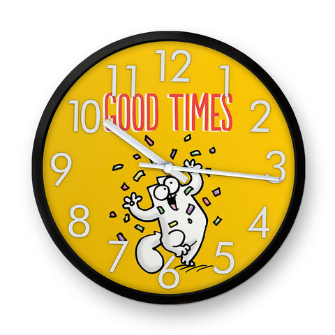 Good Times Clock - Simon's Cat Shop