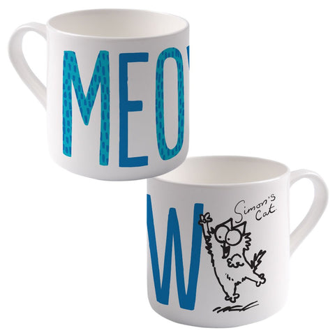 Meow Bone China Mug - Simon's Cat Shop