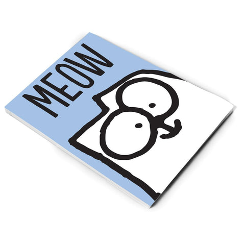 Meow A5 Notepad - Simon's Cat Shop