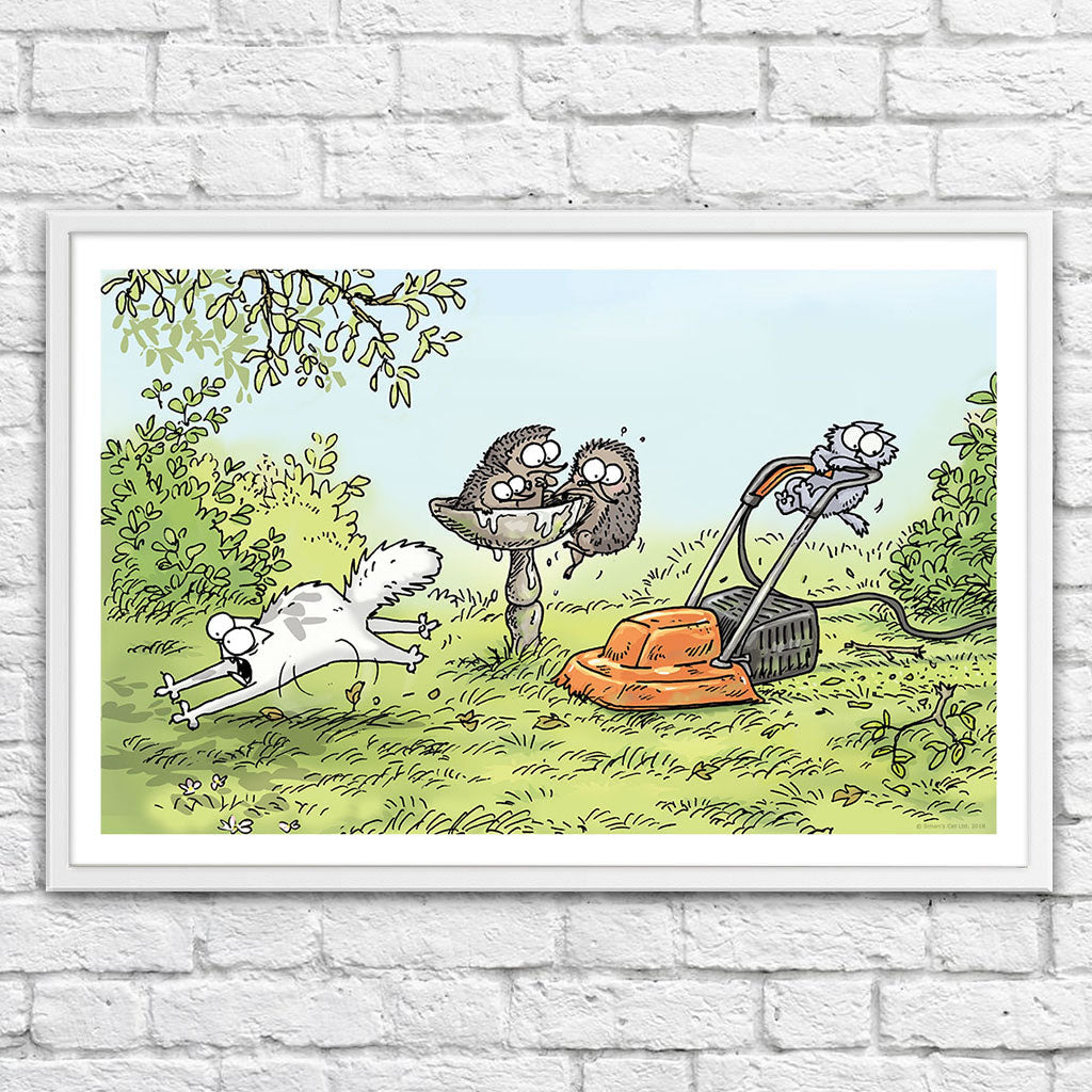 Kitten Chaos - Framed Art Print (61x40cm) - Simon's Cat Shop