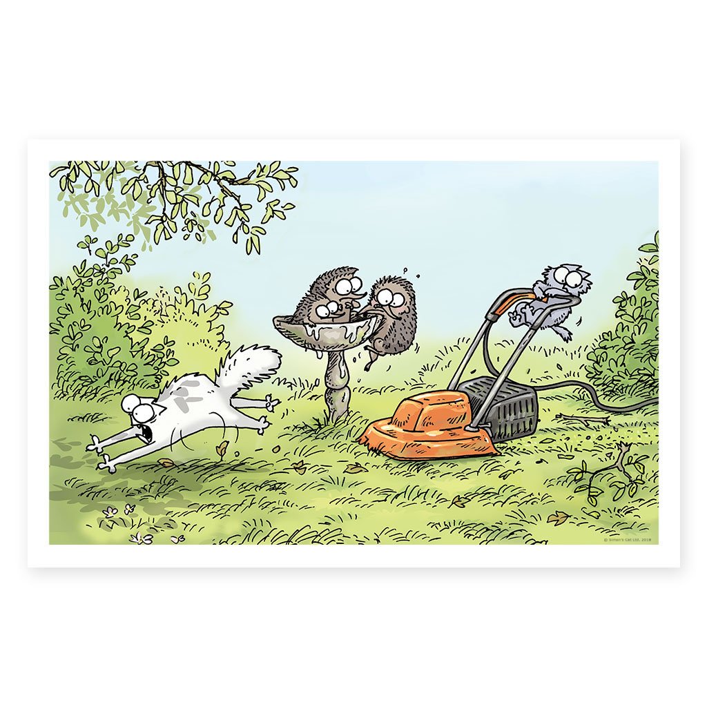 Kitten Chaos - Art Print (61x40cm)