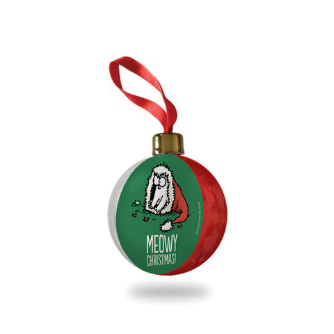 Simon's Cat Christmas Bauble - Green - Simon's Cat Shop