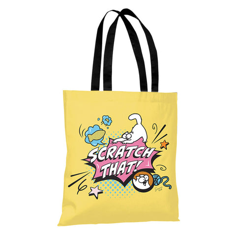Simon's Cat Scratch That! Premium Tote