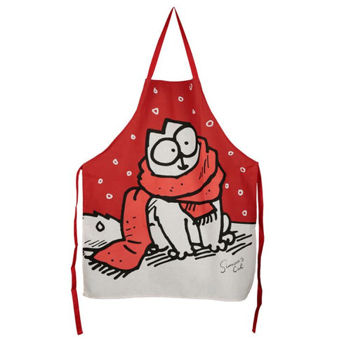 Simon's Cat Meowy Christmas Scarf Apron
