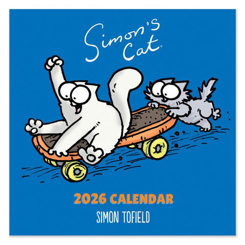 2026 Simon's Cat Square Wall Calendar