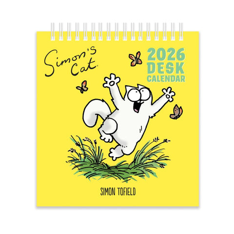 2026 Simon's Cat Desk Calendar