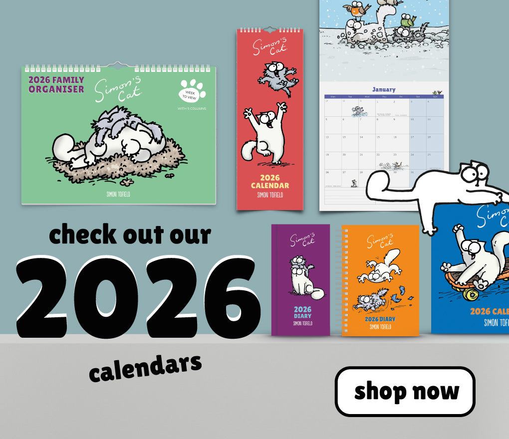 Simon's Cat 2026 Calendar Collection