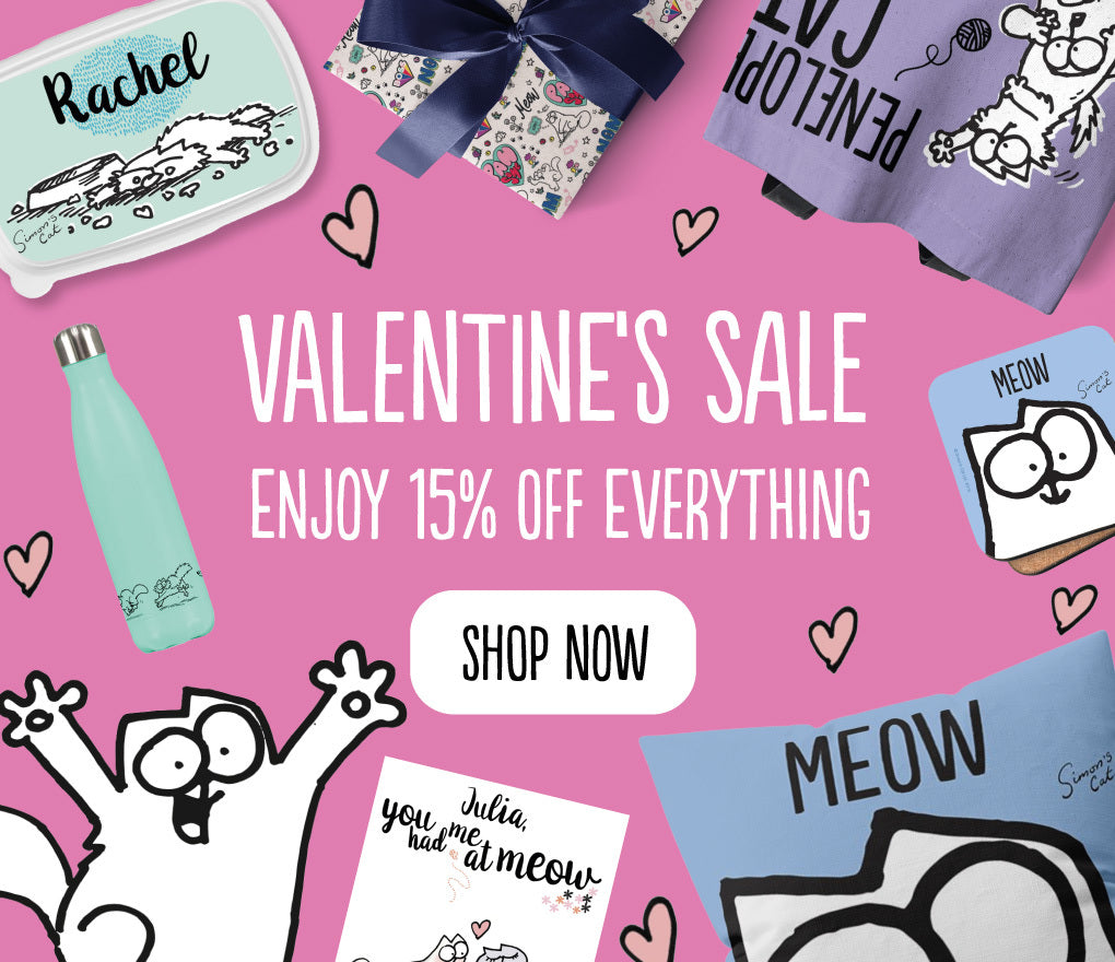 Simon's Cat Valentine's Sale