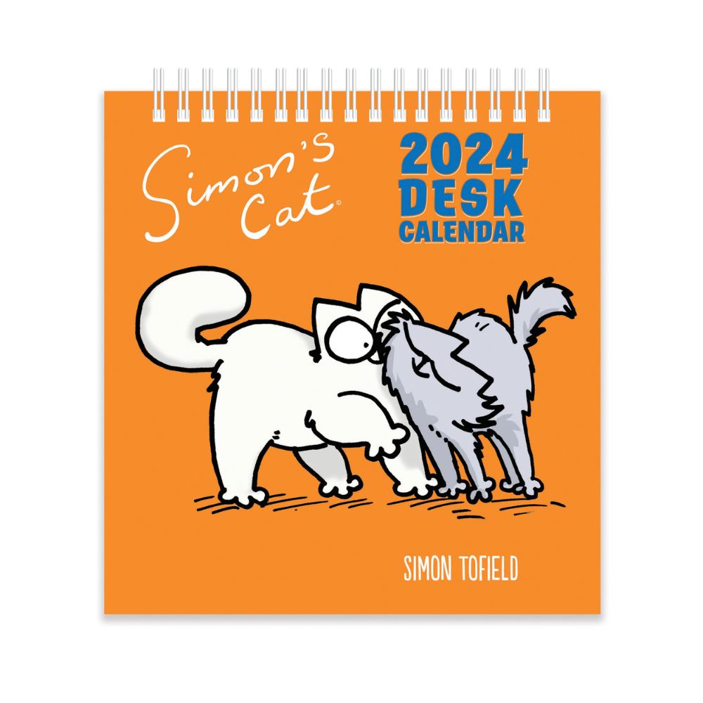 Simon's Cat 2024 Desk Calendar