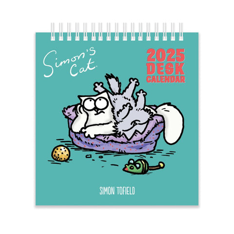 Simon's Cat 2025 Desk Calendar