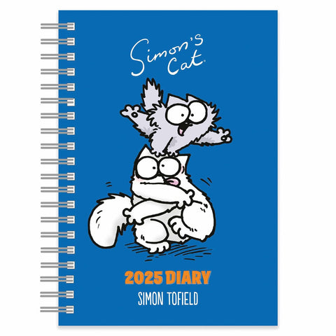 Simon's Cat 2025 A5 Wiro Diary