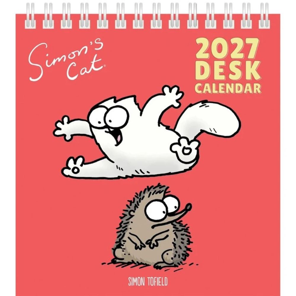 2027 Simon's Cat Desk Calendar
