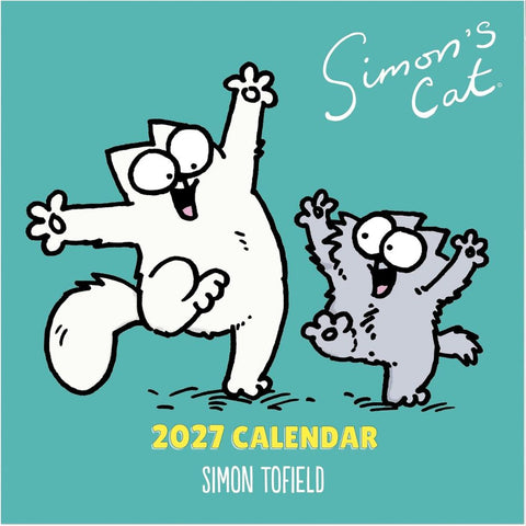 2027 Simon's Cat Square Wall Calendar