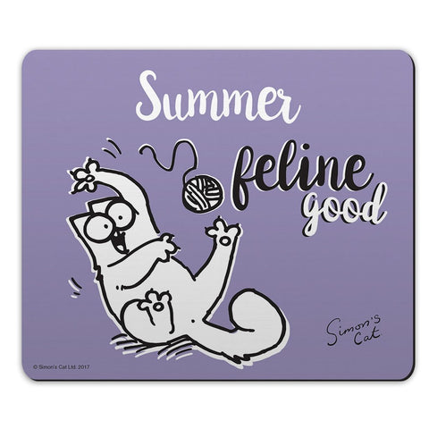 Personalised Feline Good Mouse Mat - Simon's Cat Shop