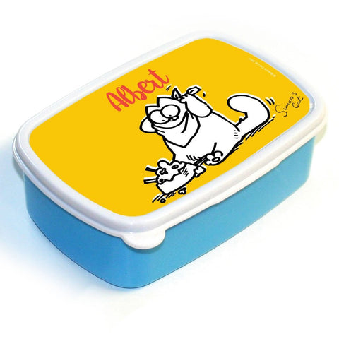 Personalised Lunch Time Lunch Box - Simon's Cat Shop