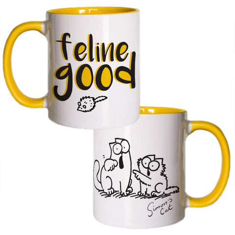 Feline Good Coloured Insert Simon's Cat Mug - Simon's Cat Shop