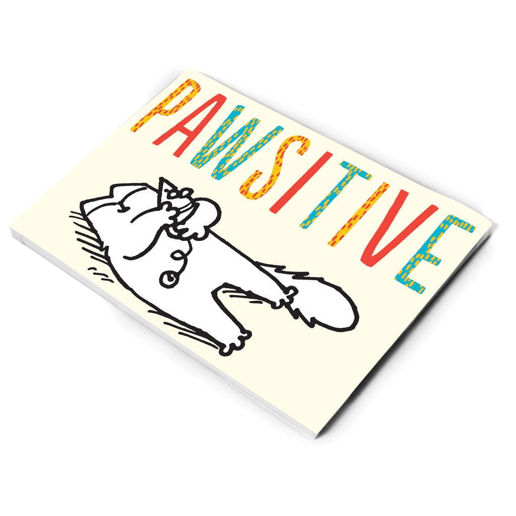 Pawsitive A5 Notepad - Simon's Cat Shop
