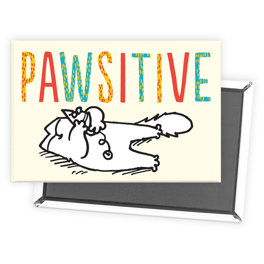 Pawsitive Cat Magnet - Simon's Cat Shop