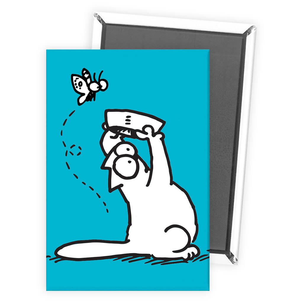 Simon's Cat Fridge Magnet – 3 Sizes Available, Multicolored, Magnetic Refrigerator Magnet