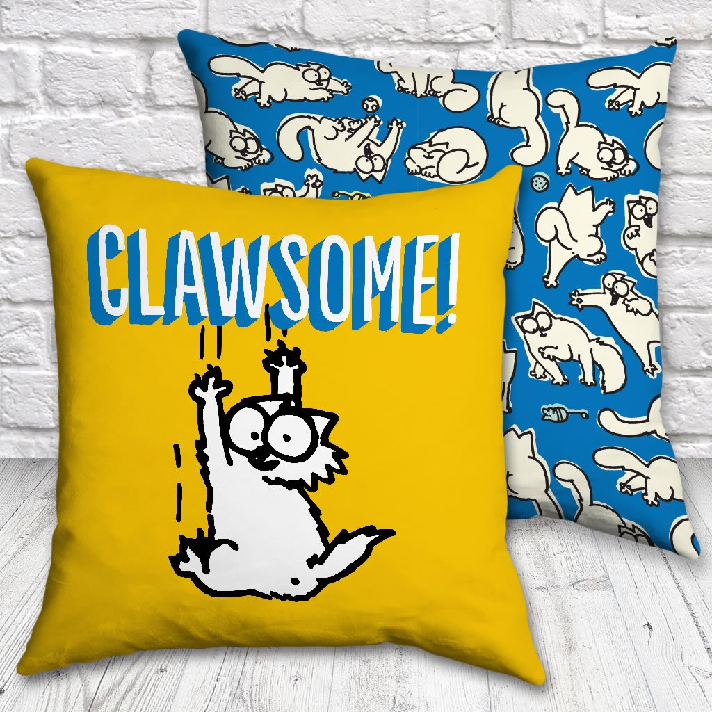 Clawsome Cushion - Simon's Cat Shop