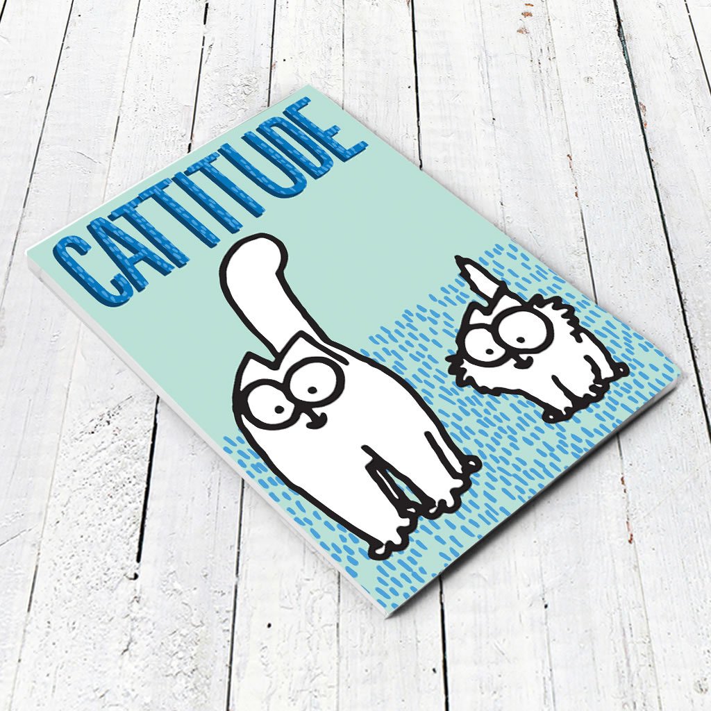 Cattitude A5 Notepad - Simon's Cat Shop