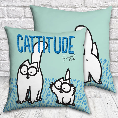 Cattitude Cushion - Simon's Cat Shop