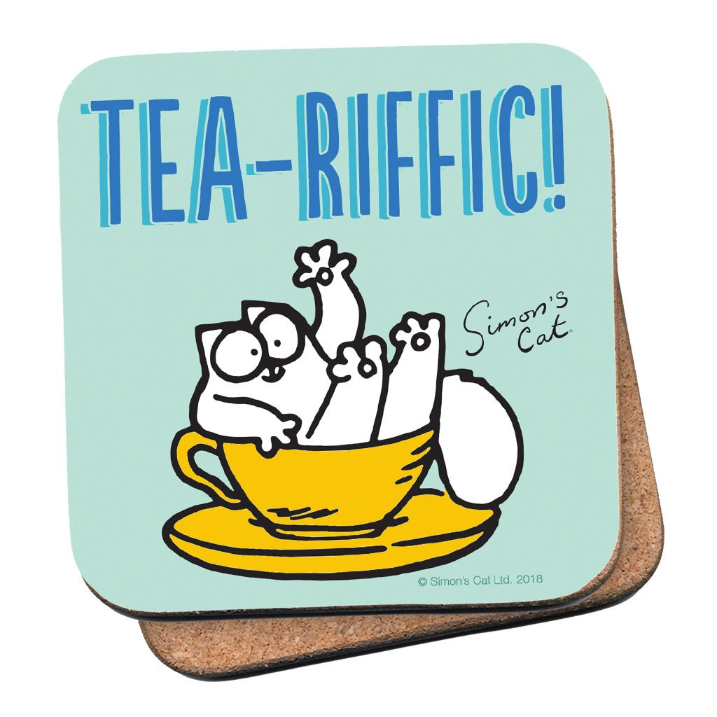 Tea-Riffic Coaster - Simon's Cat Shop