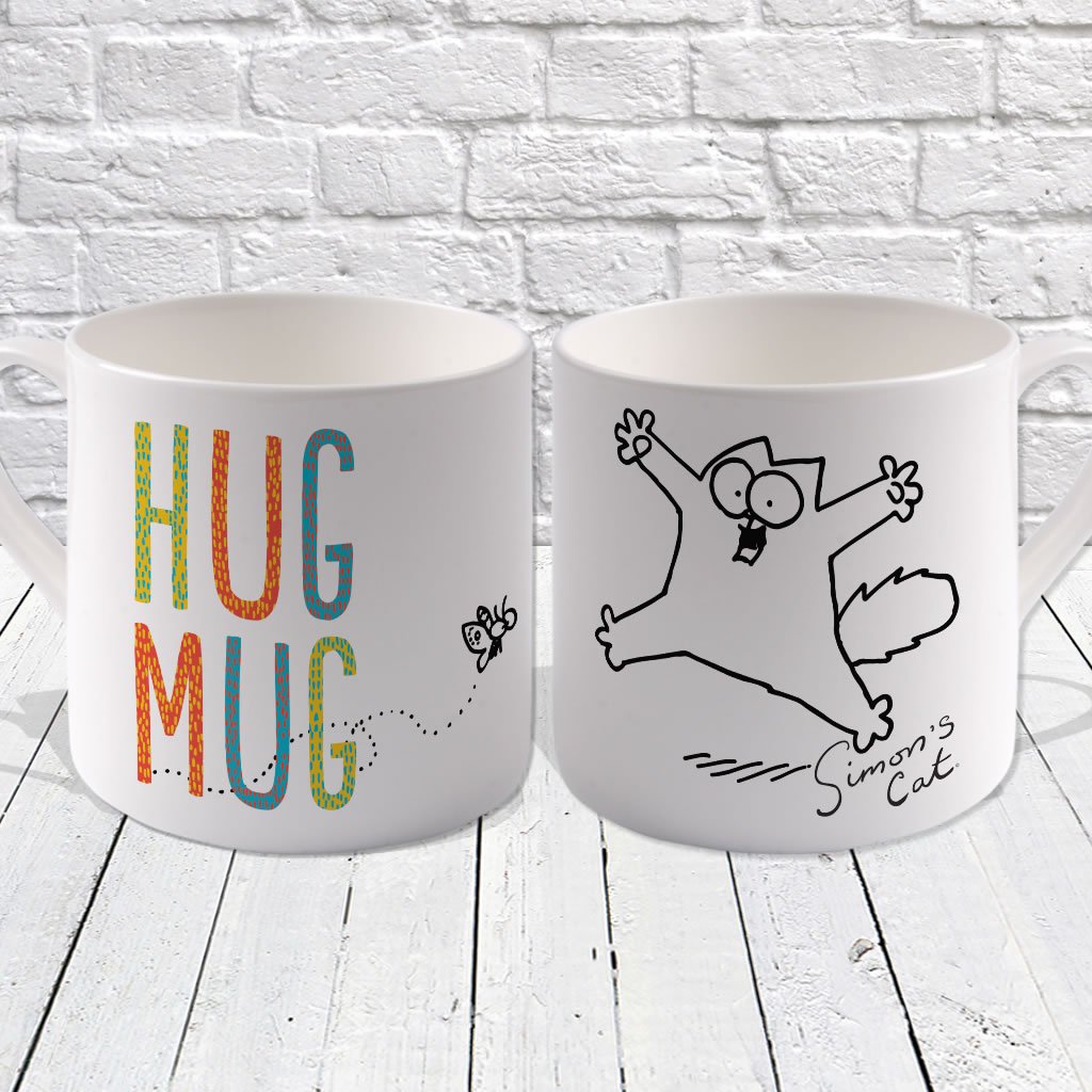 Hug Mug Bone China Mug - Simon's Cat Shop