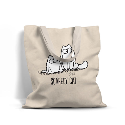Simon's Cat Scaredy Cat Tote Bag